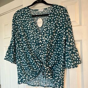 Green Light Blouse